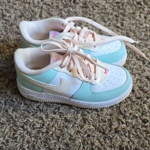 Nike Kids' Sneakers in Mint and Cream